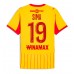 Maillot de foot RC Lens Abdallah Sima #19 Domicile vêtements 2025-26 Manches Courtes